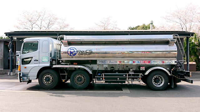 タンク車：石油ローリー（第1石油類）の写真